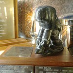 Britannia Yacht Club trophy Inuit carving