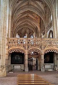 Interior of the Church of Brou