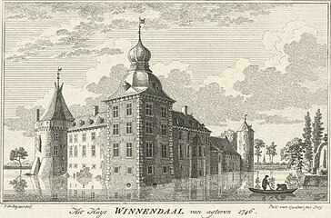 Paul van Liender (engraver). Burg Winnenthal. 1759.