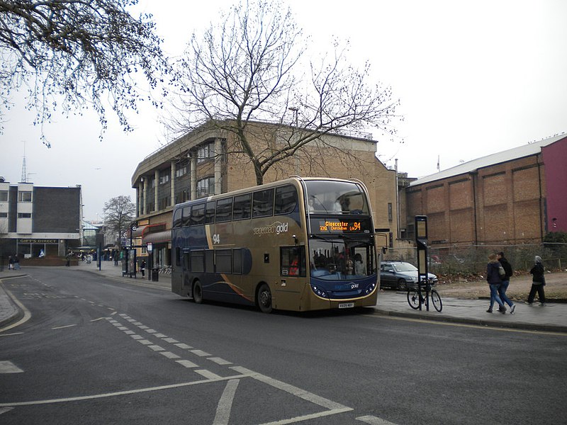 File:Bus on Market Parade, Gloucester - geograph.org.uk - 2992655.jpg