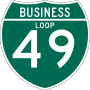 Thumbnail for Business routes of Interstate 49