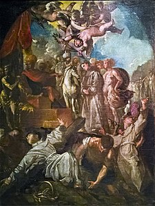 Martyr des franciscains à Nagasaki, Ca' Rezzonico, Pinacoteca Egidio Martini