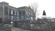 Caernarfon Barracks, built in 1855 for the Royal Carnarvon Rifles. Caernarfon Barracks - geograph.org.uk - 351417.jpg