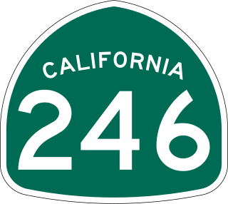 <span class="mw-page-title-main">California State Route 246</span> Highway in California