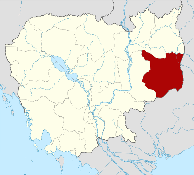 File:Cambodia Mondulkiri locator map.svg