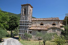 Chemin franciscain de la Marca, Caldarola, Valcimarra, Église des Saints Pietro et Biagio 02.jpg