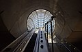 2015-04-03 The eastern entrance to Canary Wharf tube station.