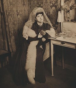 Photo-portrait dans Le Miroir, 3 mai 1914