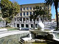 Fontana di piazza Gramsci, Carrara, Toscana, Italia