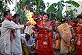 Celebrating Raas lila festival in Bangladesh 11