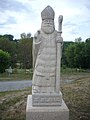 Statue de saint Blaise