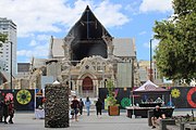 Cathedrale de Christchurch (Nouvelle-Zélande)