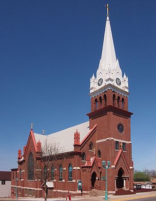 <span class="mw-page-title-main">Church of the Holy Family (Eveleth, Minnesota)</span> Historic church building in Eveleth, Minnesota