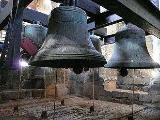 The church bells Clifton Campville Church Bells.jpg