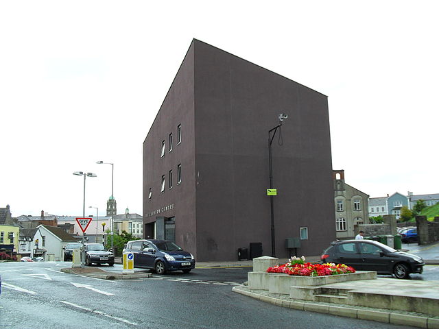 The Clinton Centre, which was built in 2002 on the site of the bomb