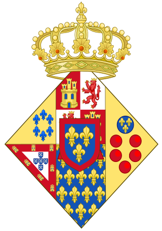 Description de l'image Coat of Arms of Princess of the Royal House of the Two Sicilies.svg.