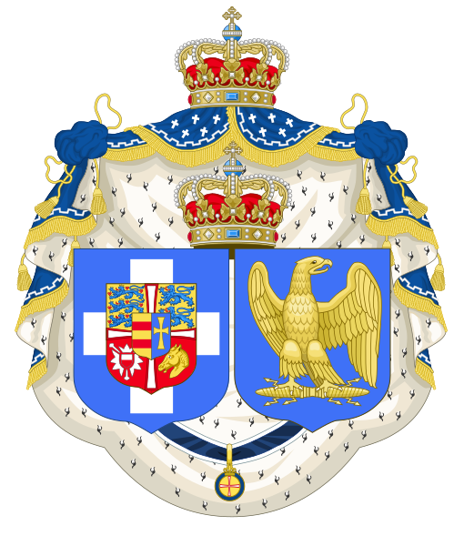 Ficheiro:Coat of Arms of marie bonaparte.svg