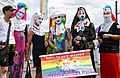 * Nomination Cologne, Germany: Participants of Cologne Pride Parade 2016 --Cccefalon 04:24, 19 July 2016 (UTC) * Promotion Good quality. --Hubertl 04:33, 19 July 2016 (UTC)