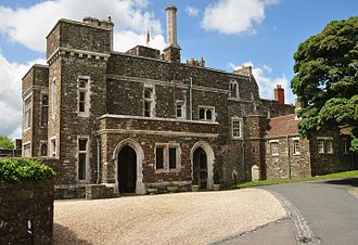 Constable's Tower, Dover Castle, command headquarters in the 19th century Constable's Tower, Dover Castle 2.jpg