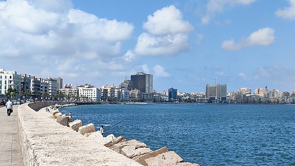 Image: Corniche of Alexandria