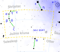 Corona Australis constellation map-bs.svg