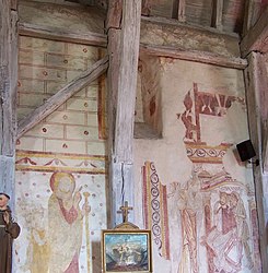 Fresco in the church