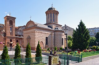 <span class="mw-page-title-main">Curtea Veche Church</span> Brâncovenesc brick church in Bucharest, Romania