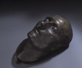 ナポレオン・ボナパルトの青銅製デスマスク（横）