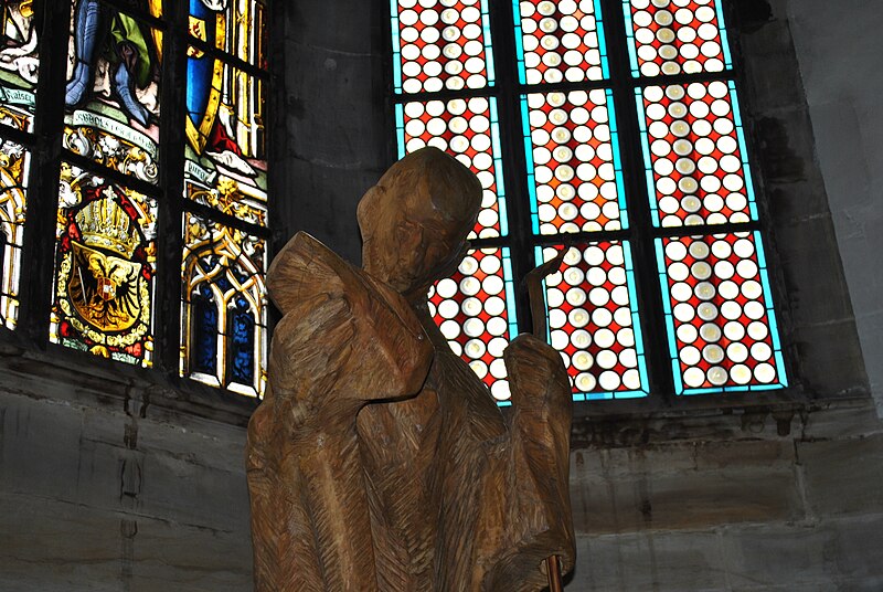 File:Dřevěná socha sv. Jeronýma.jpg