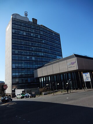 <span class="mw-page-title-main">Met Tower</span> Academic (1964-2014), Office (2025-, anticipated) in Glasgow, Scotland