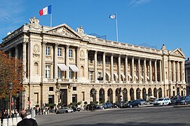 Hôtel de Crillon (1770) à Paris.
