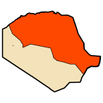 Location of Oum El Assel commune within Tindouf Province