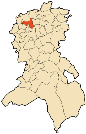 Localisation de Sidi Lahcene