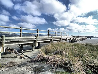 <span class="mw-page-title-main">South New Brighton</span> Suburb in Christchurch, New Zealand