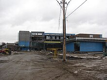 The new Thomson C.i. building, under construction. David and Mary Thomson Collegiate Institute (NEW).jpg