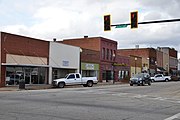 Dawson Historic District, Dawson, Georgia, U.S. This is an image of a place or building that is listed on the National Register of Historic Places in the United States of America. Its reference number is 97001090.