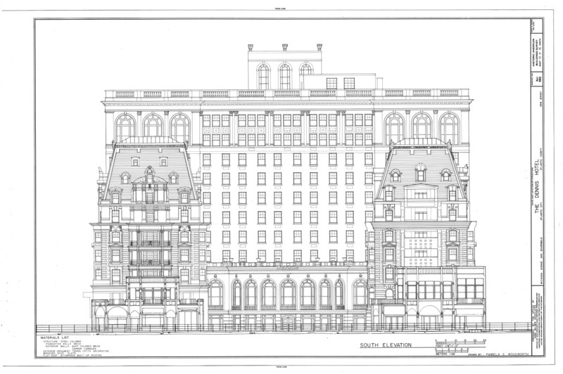 File:Dennis Hotel, Michigan Avenue and Boardwalk, Atlantic City, Atlantic County, NJ HABS NJ,1-ATCI,6- (sheet 10 of 16).tif