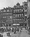 Die Nikolaistraßenseite 1880