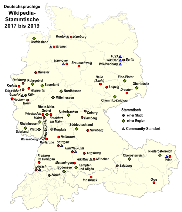 tyskspråkiga Wikipedia Stammtische 2017-2019.png
