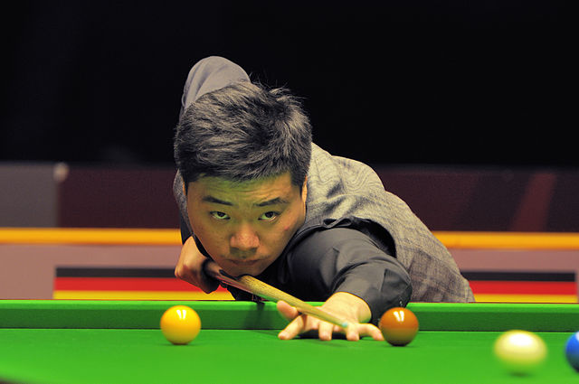 Ding Junhui au Masters d'Allemagne en 2014