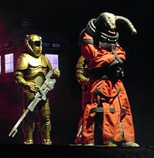 The Teller and its guards, shown here at the Doctor Who Symphonic Spectacular Doctor Who Symphonic Spectacular (Leeds 2015) (18035926950).jpg