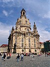 Dresden's ''Frauenkirche'', destroyed in World War II, became a symbol of German unity and German–British reconciliation because of the common efforts to rebuild it in 1994–2005