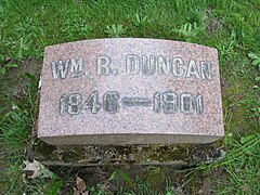 Duncan, Lone Fir Cemetery (2012)