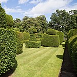 Earlshall Castle walled garden, with topiary.jpg