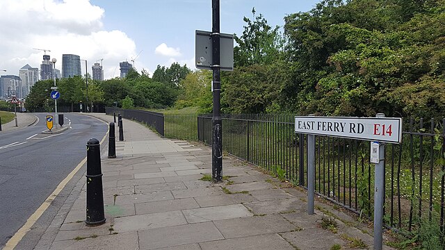 East Ferry Road, Isle of Dogs