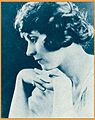 Edith Johnson, atriz do seriado Wolves of the North, de 1924.