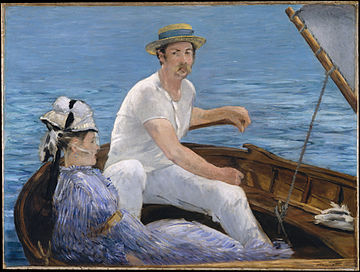 Édouard Manet, Boating 1874