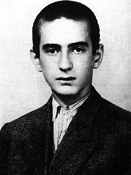 Elie Wiesel, c. 1943, aged 15