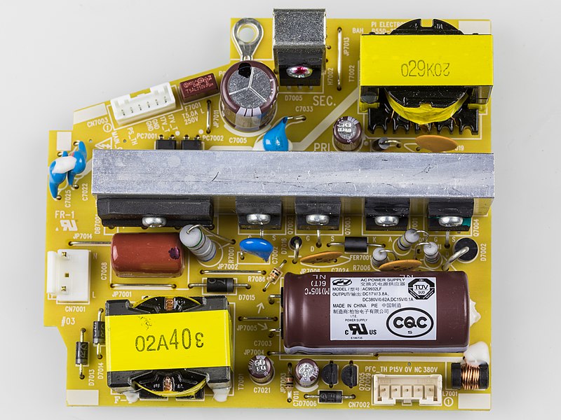 File:Epson EB-U04 - power supply board 1-5428.jpg