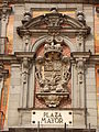 España - Madrid - Plaza Mayor - Detalle de la Fachada.JPG